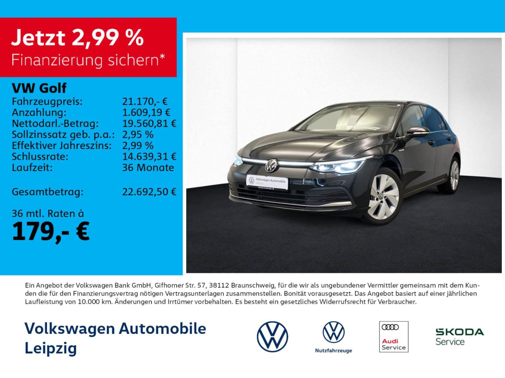 Volkswagen Golf 2024 — Golf VIII Style 1.5 eTSI DSG *Navi*LED*