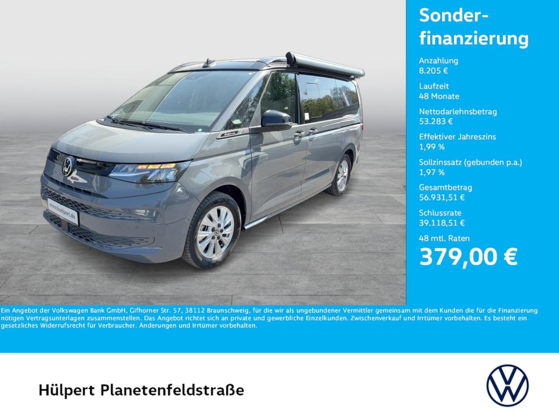 Volkswagen California Beach Camper