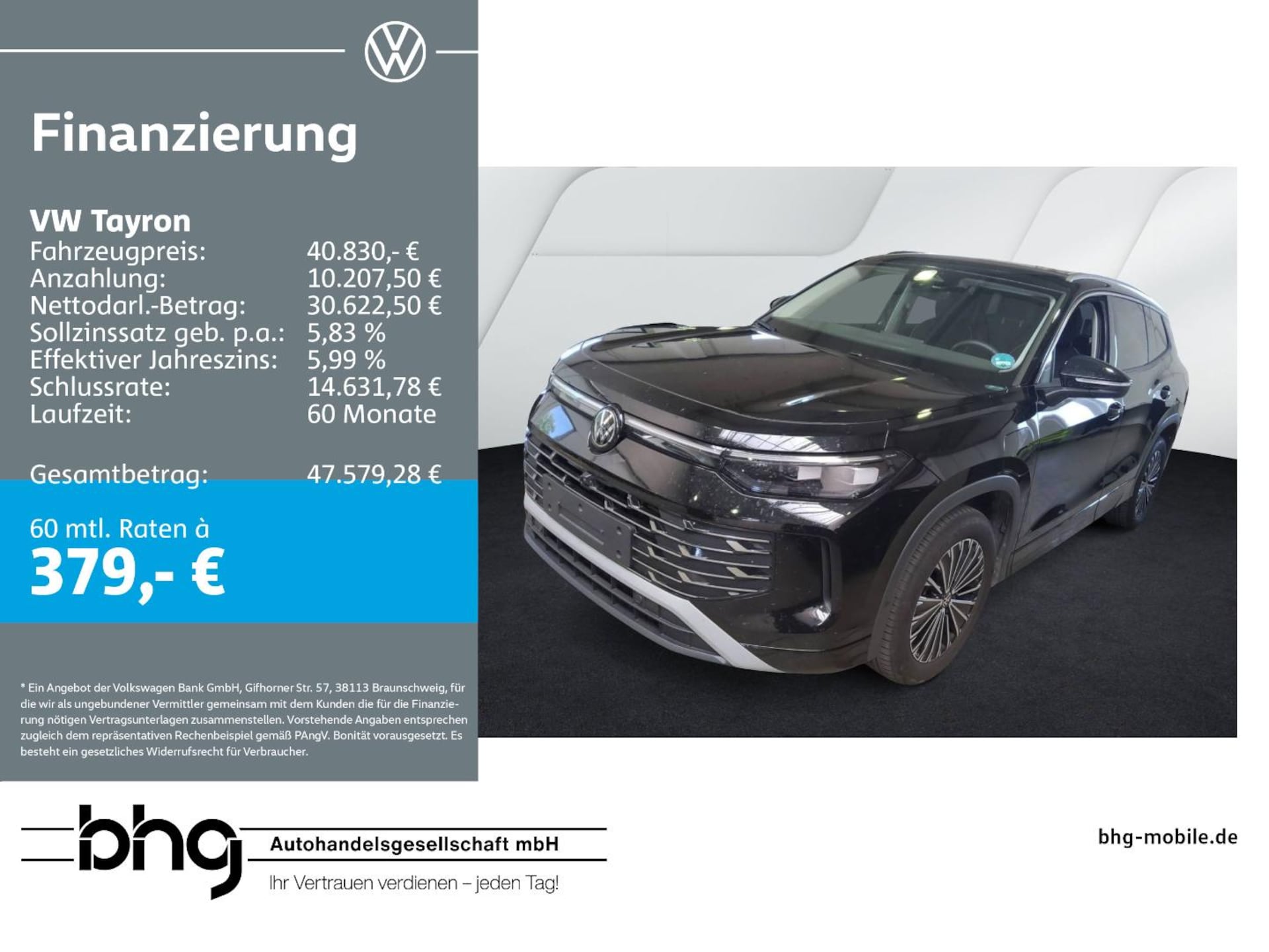 Volkswagen Tayron Elegance