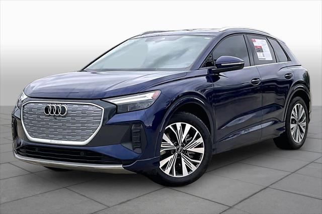 Used 2023 Audi Q4 e-tron Premium Plus with VIN WA1BCBFZXPP015733 for sale in Grapevine, TX