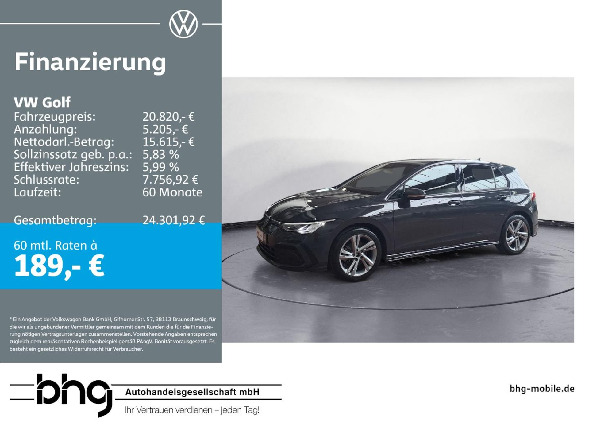 Volkswagen Golf R-Line