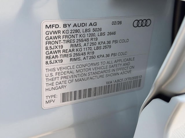 2026 Audi Q3 Base - Photo 27