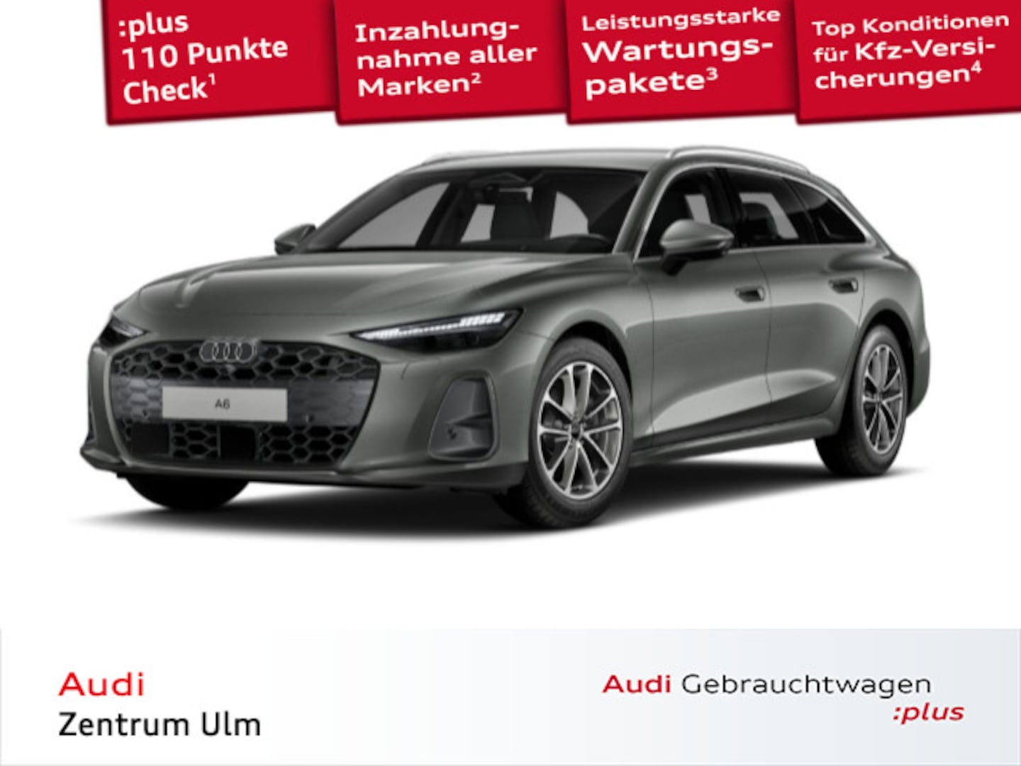 Bild über Audi A6 Avant TFSI 150 kW S tronic - für weitere Informationen kontaktieren Sie den Audi Partner