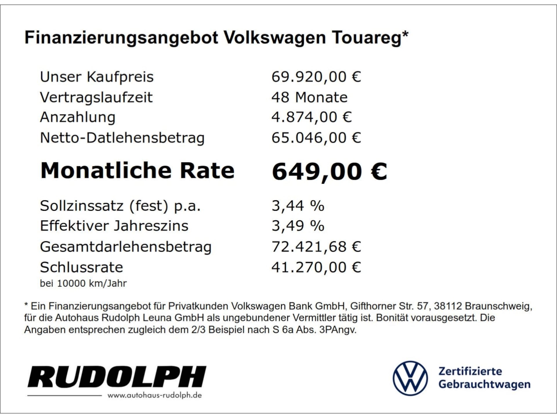 Volkswagen Touareg R-Line