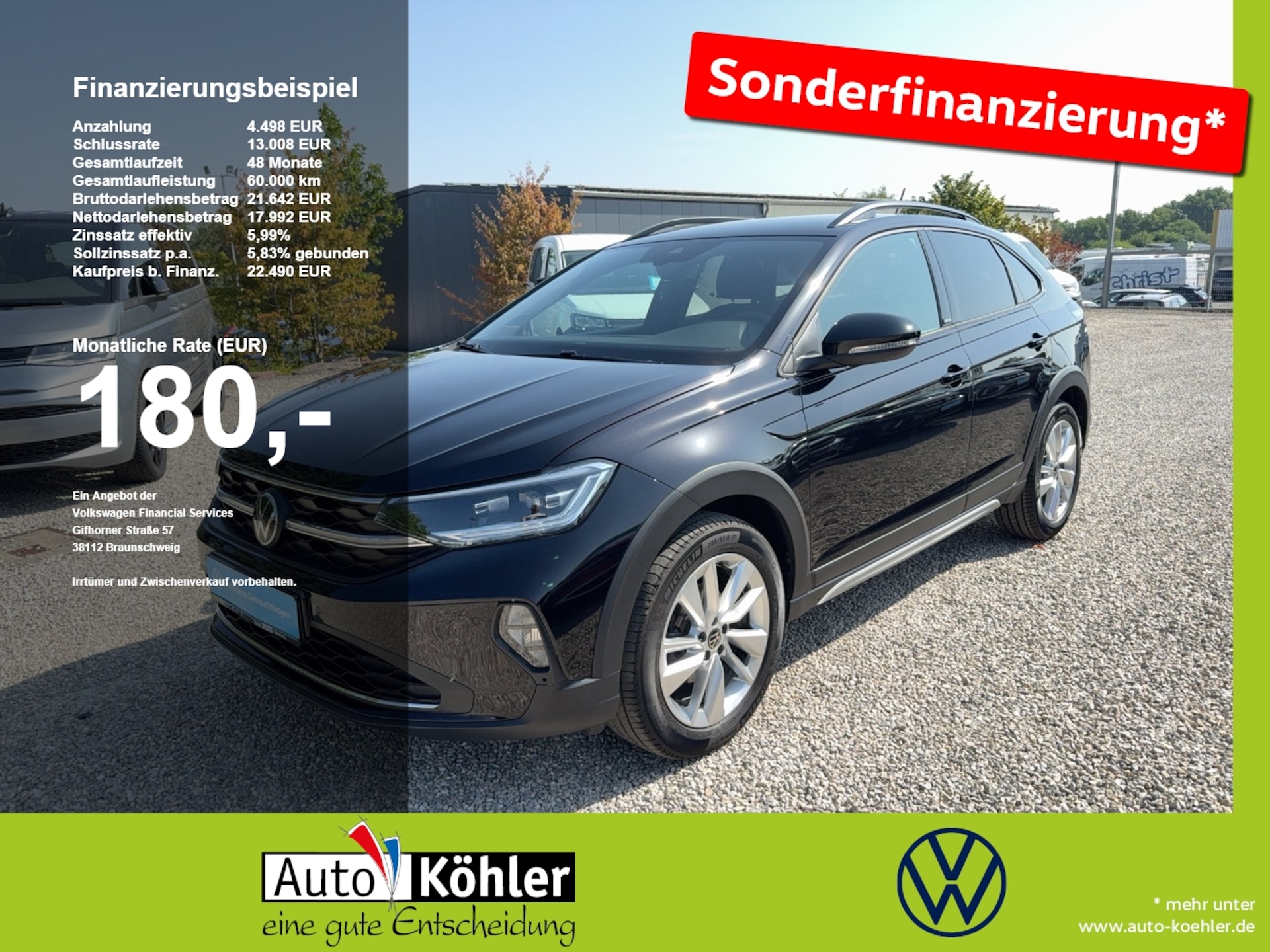 Volkswagen Taigo 2024 — TSI CarPlay Kamera Matrix ACC AHK LED