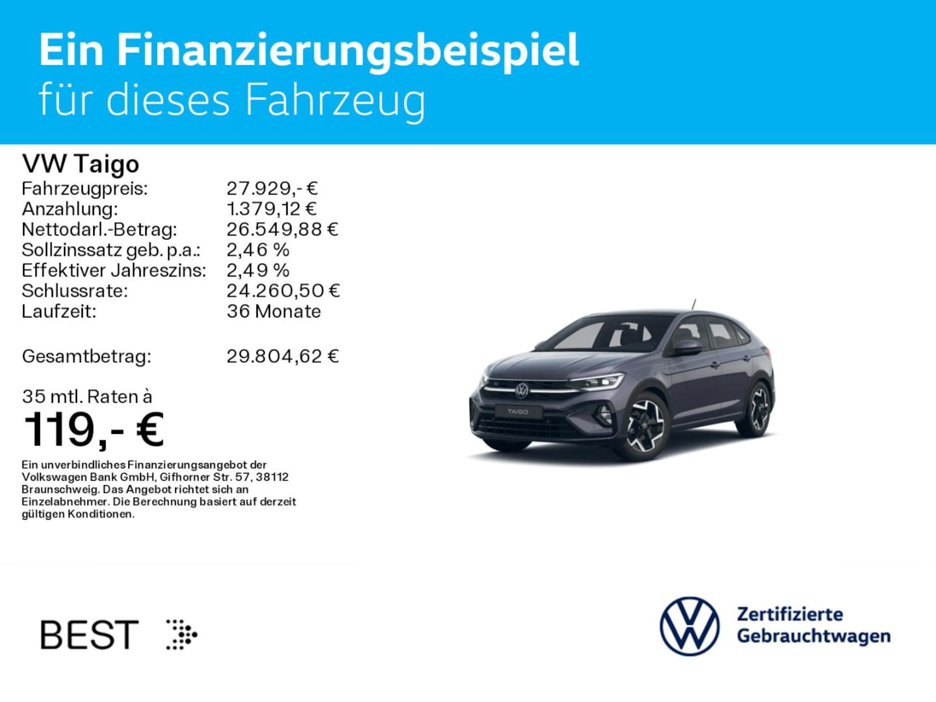 Volkswagen Taigo R-Line