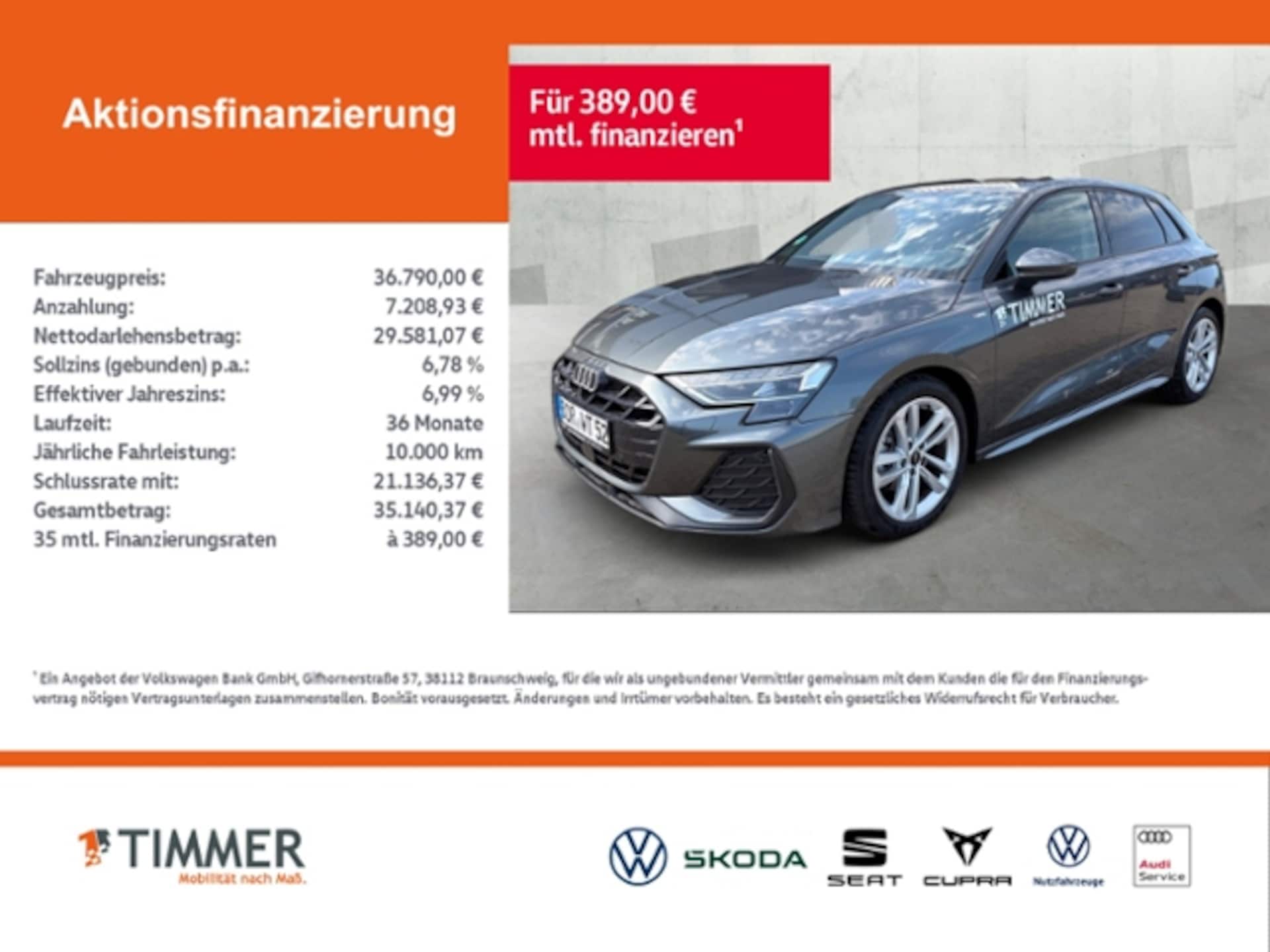 Audi A3 Sportback S line