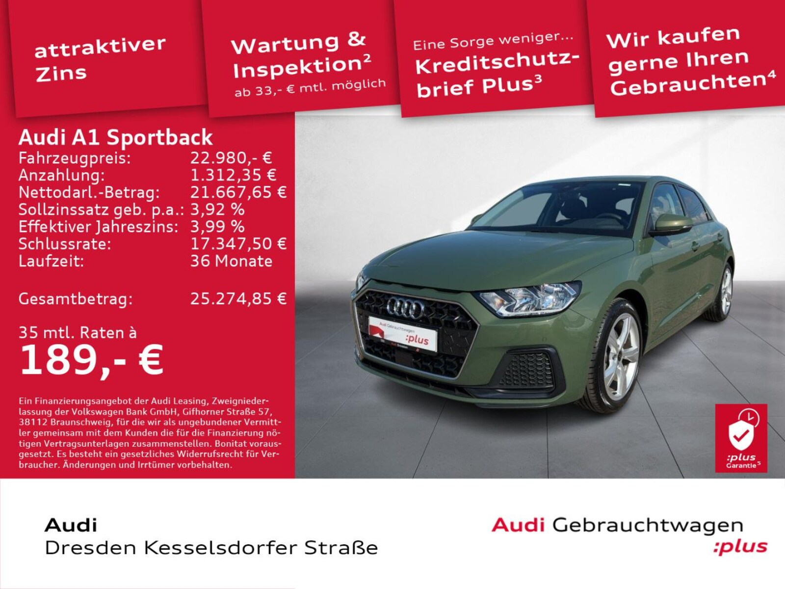 Audi A1 Sportback – Bild 2