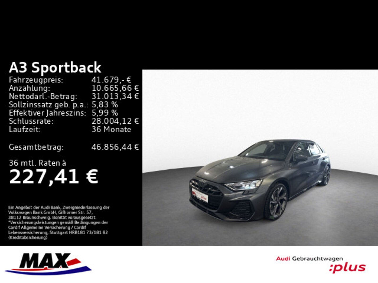 Audi A3 Sportback – Bild 2