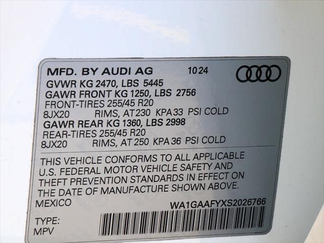 2025 AUDI Q5 - Image 42