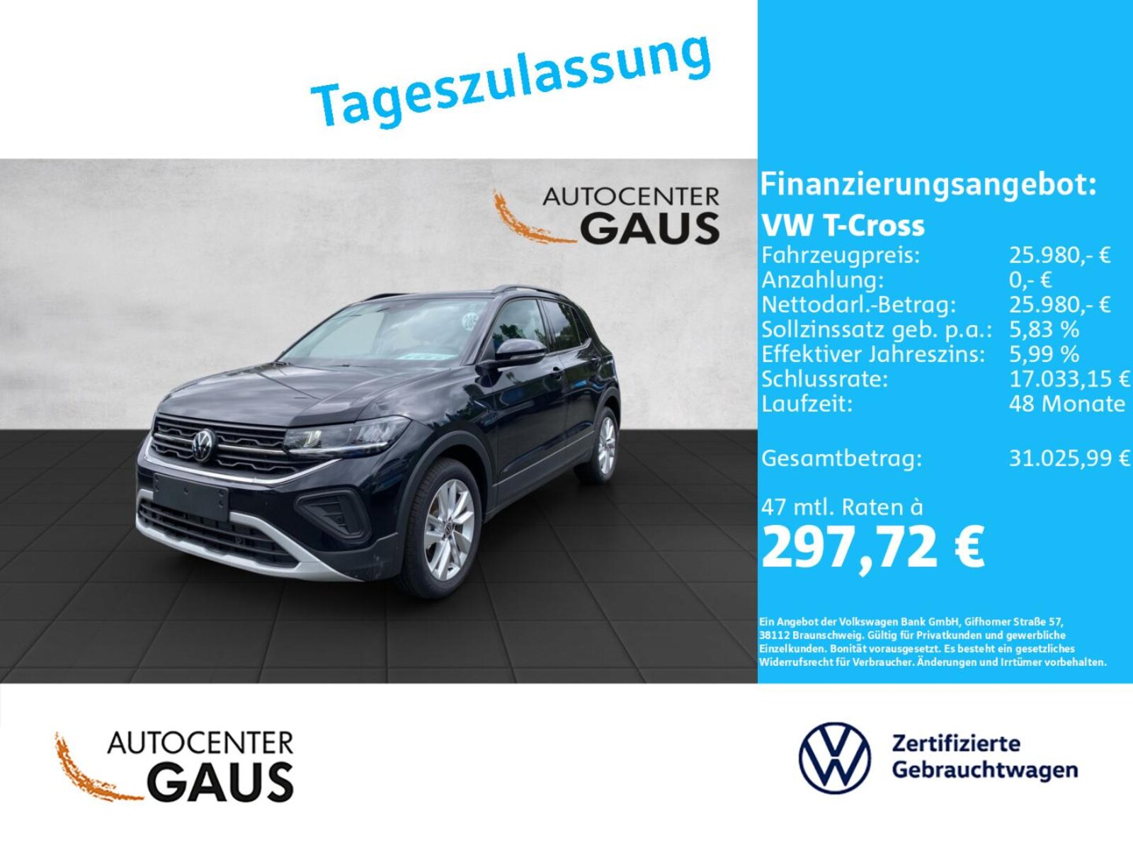 Volkswagen T-Cross – Bild 2