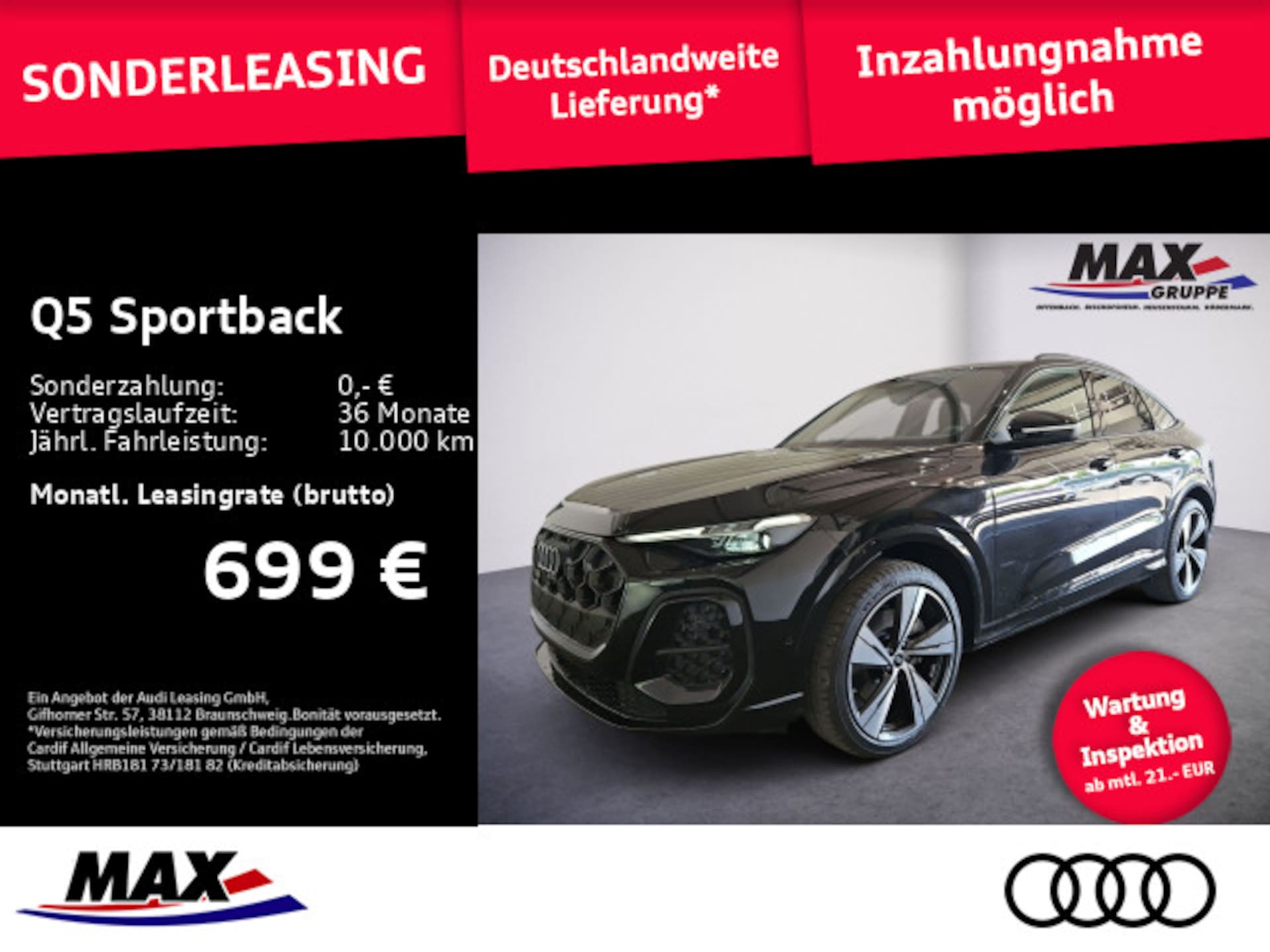 Audi Q5 Sportback edition one