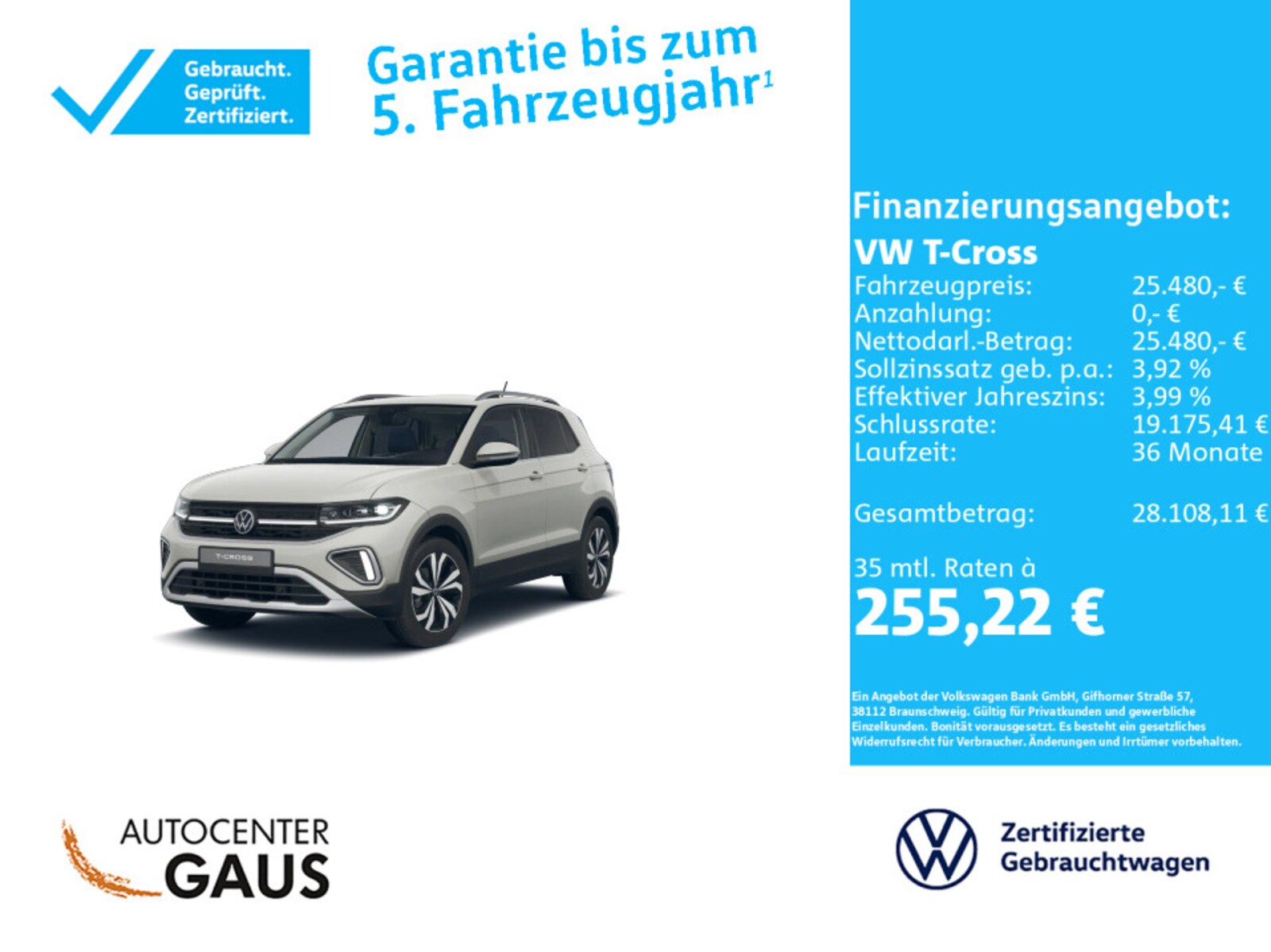 Volkswagen T-Cross – Bild 2