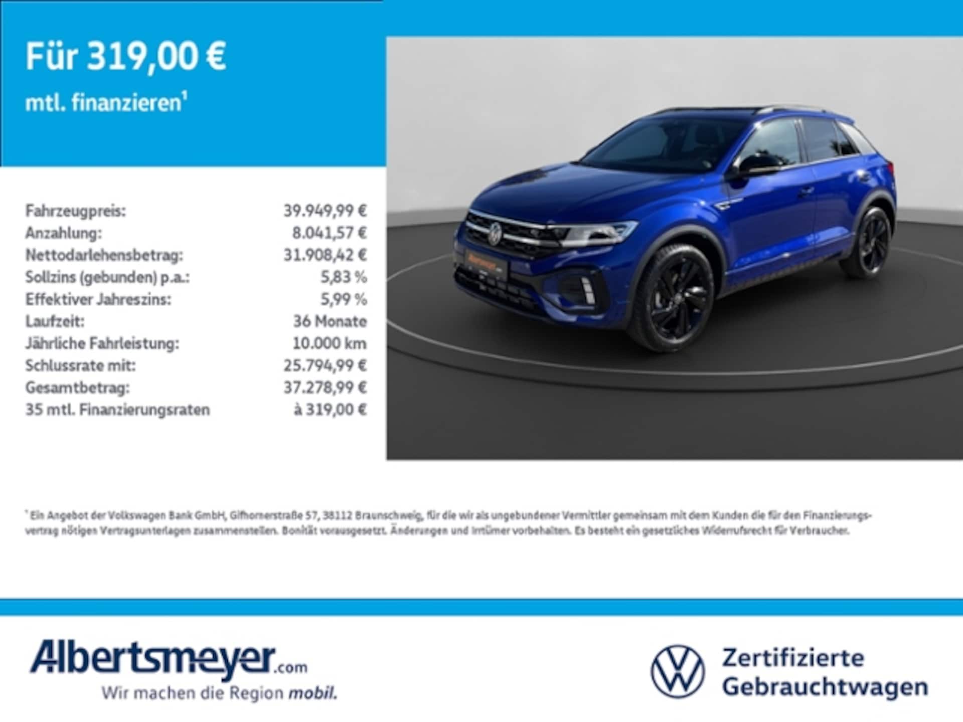 Volkswagen T-Roc R-Line
