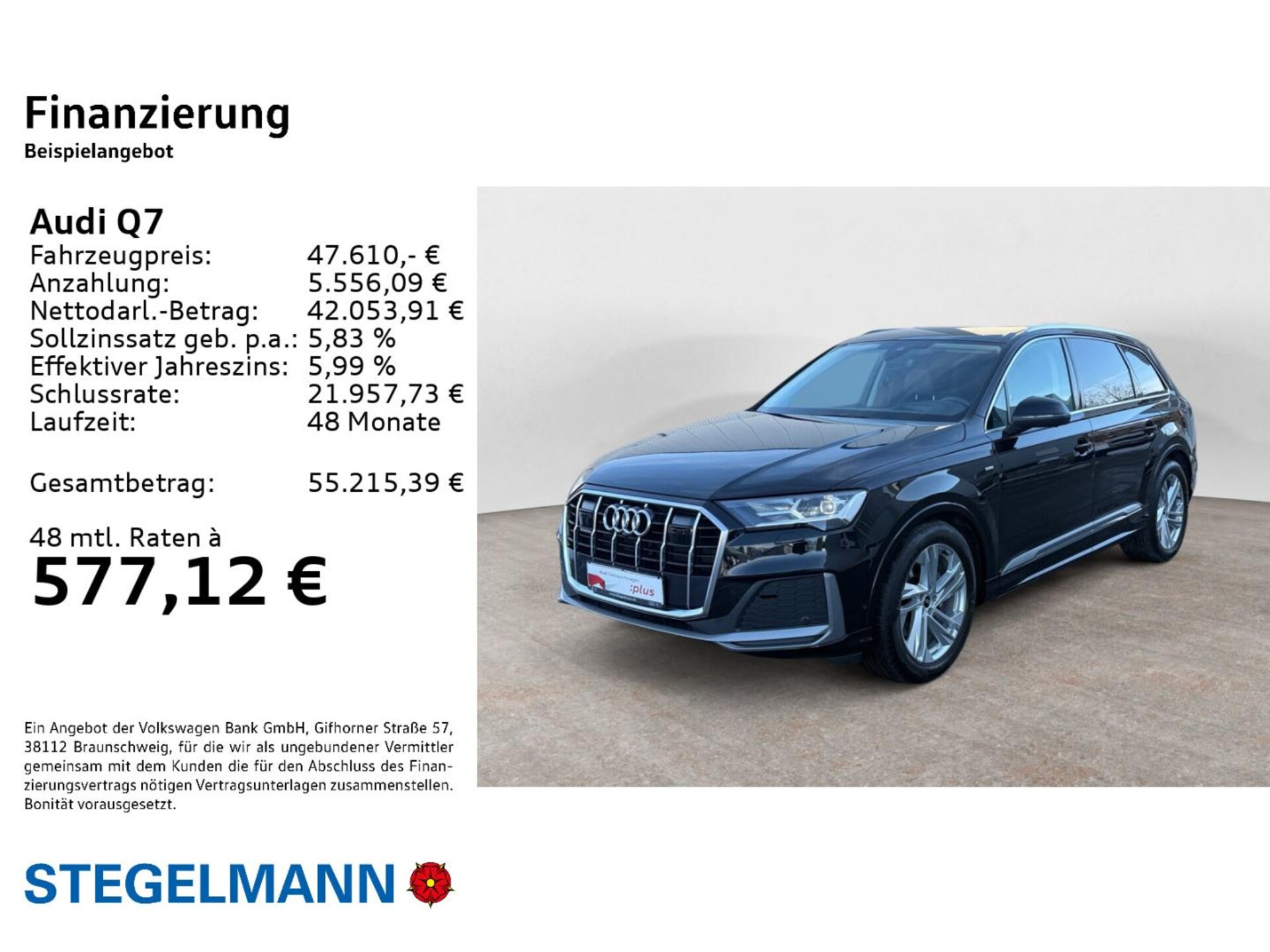 Audi Q7 SUV S line