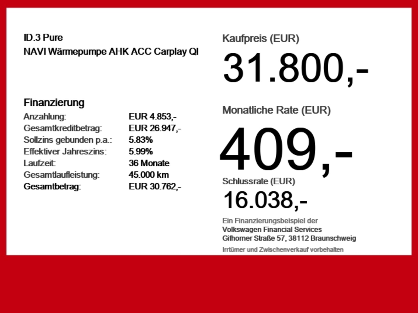 Volkswagen ID.3 – Bild 6