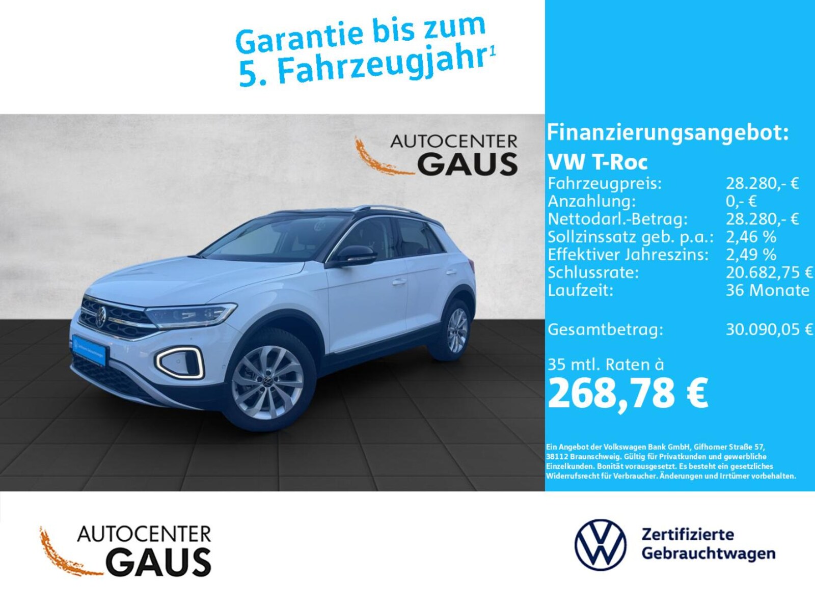 Volkswagen T-Roc – Bild 2
