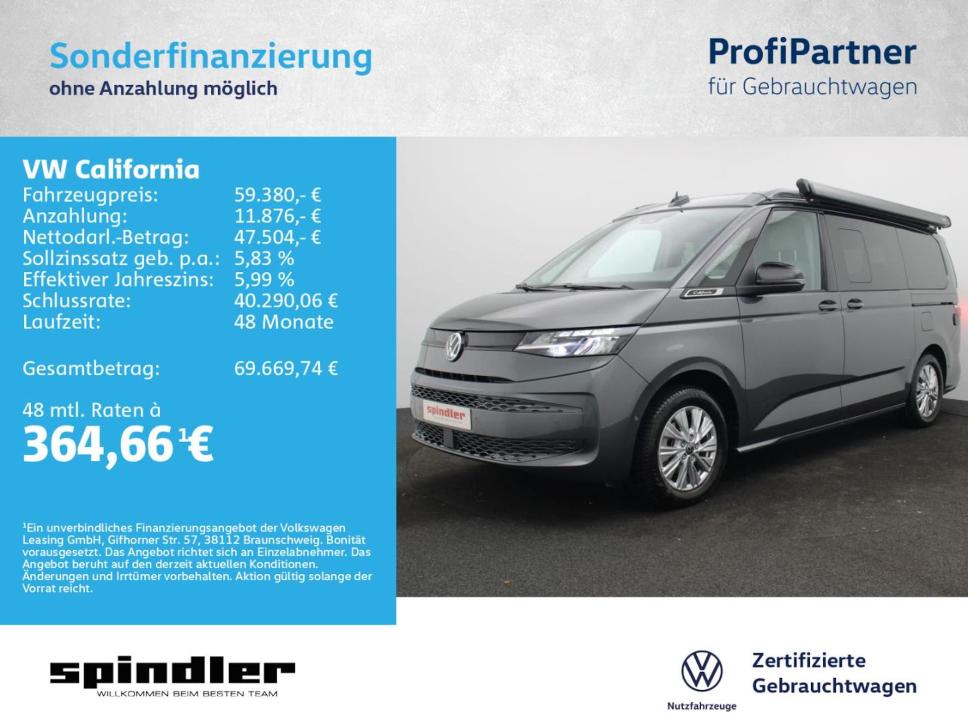 Volkswagen California Beach Camper