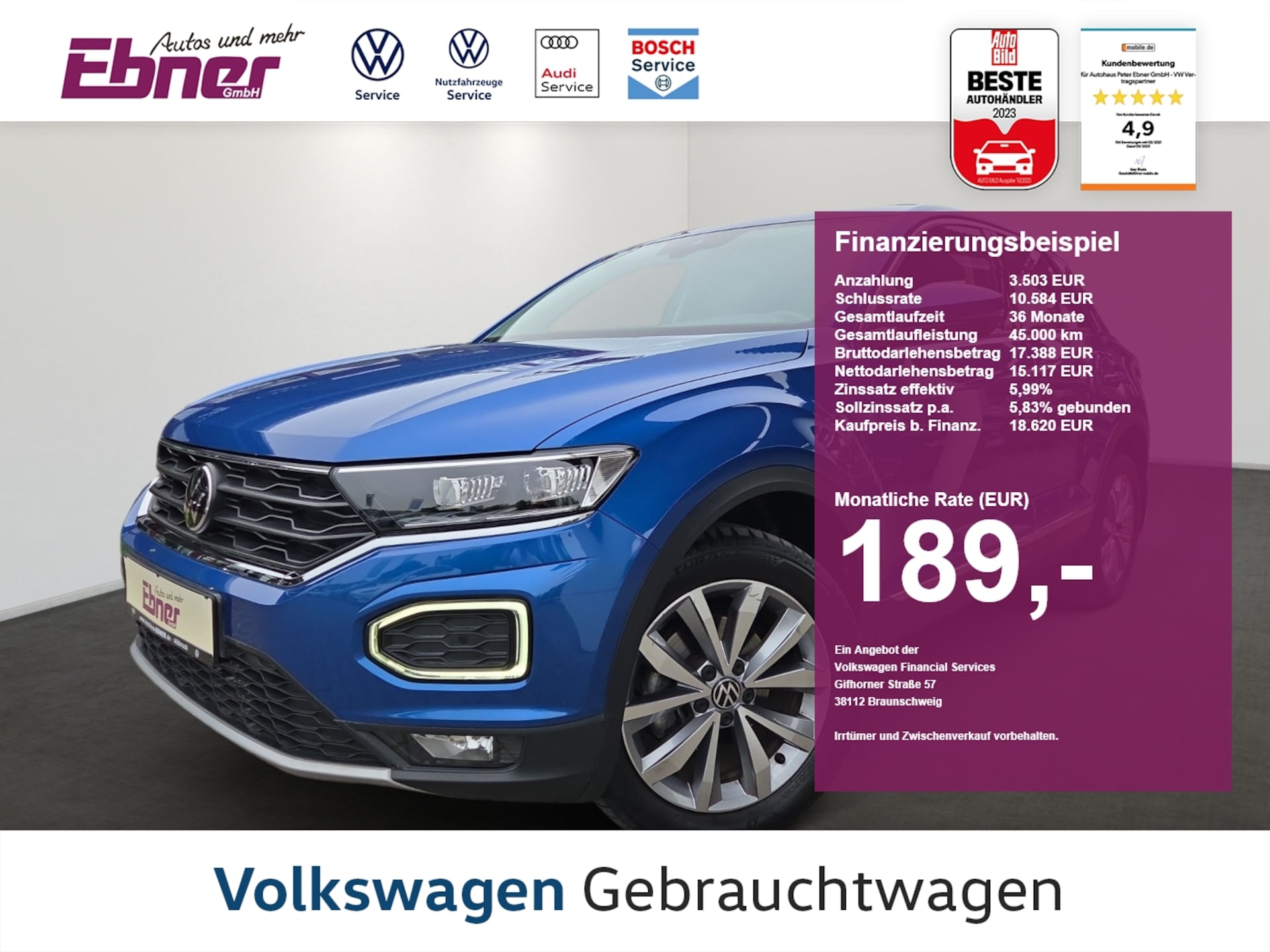 Volkswagen T-Roc Style