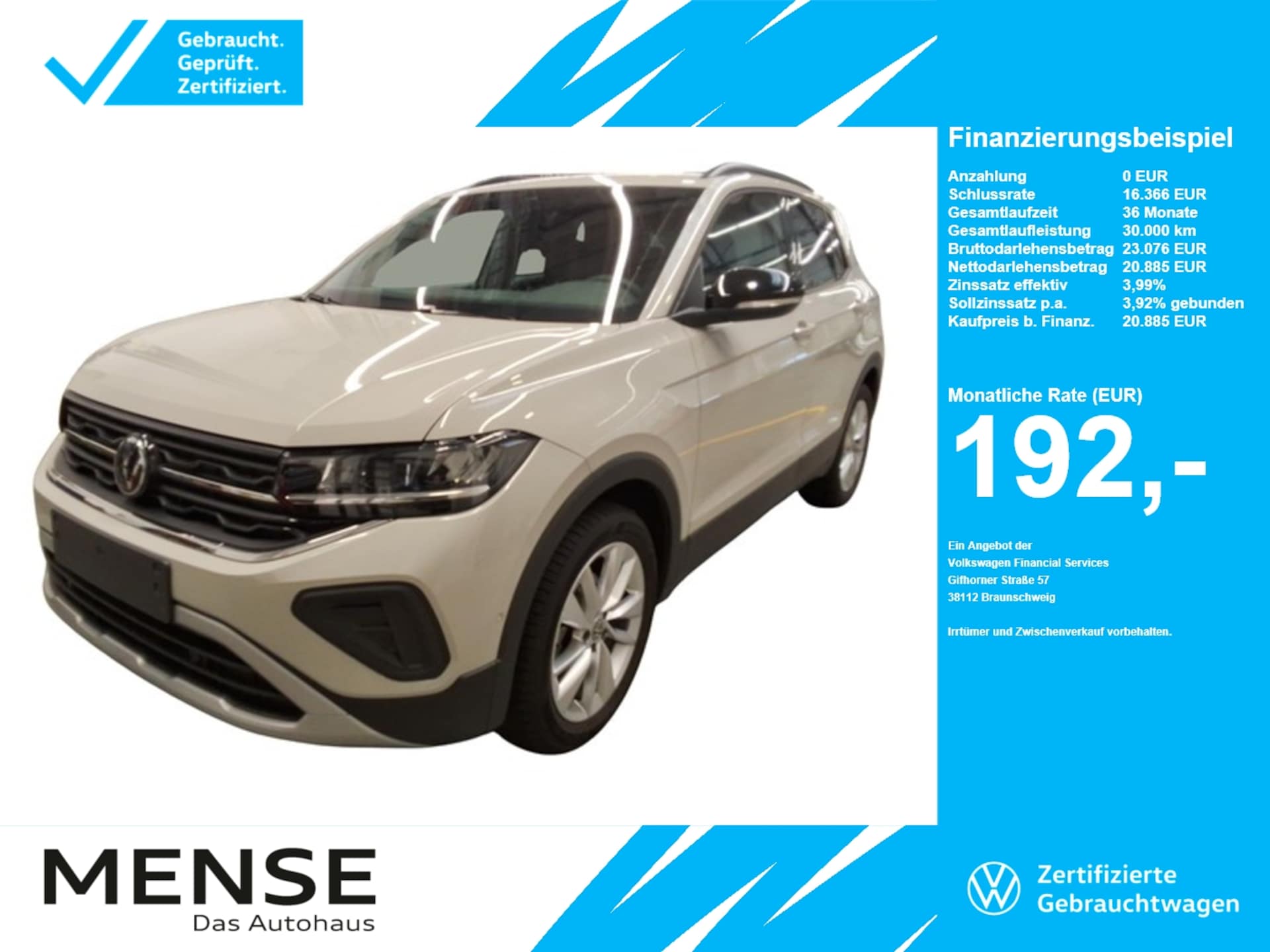 Volkswagen T-Cross Life