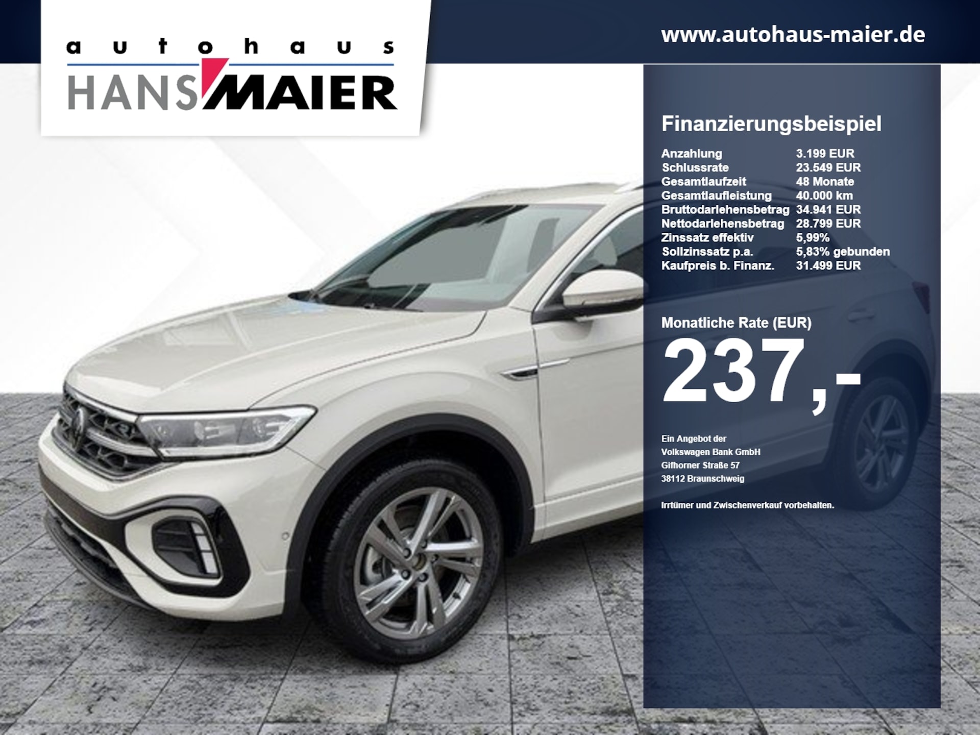 Volkswagen T-Roc R-Line