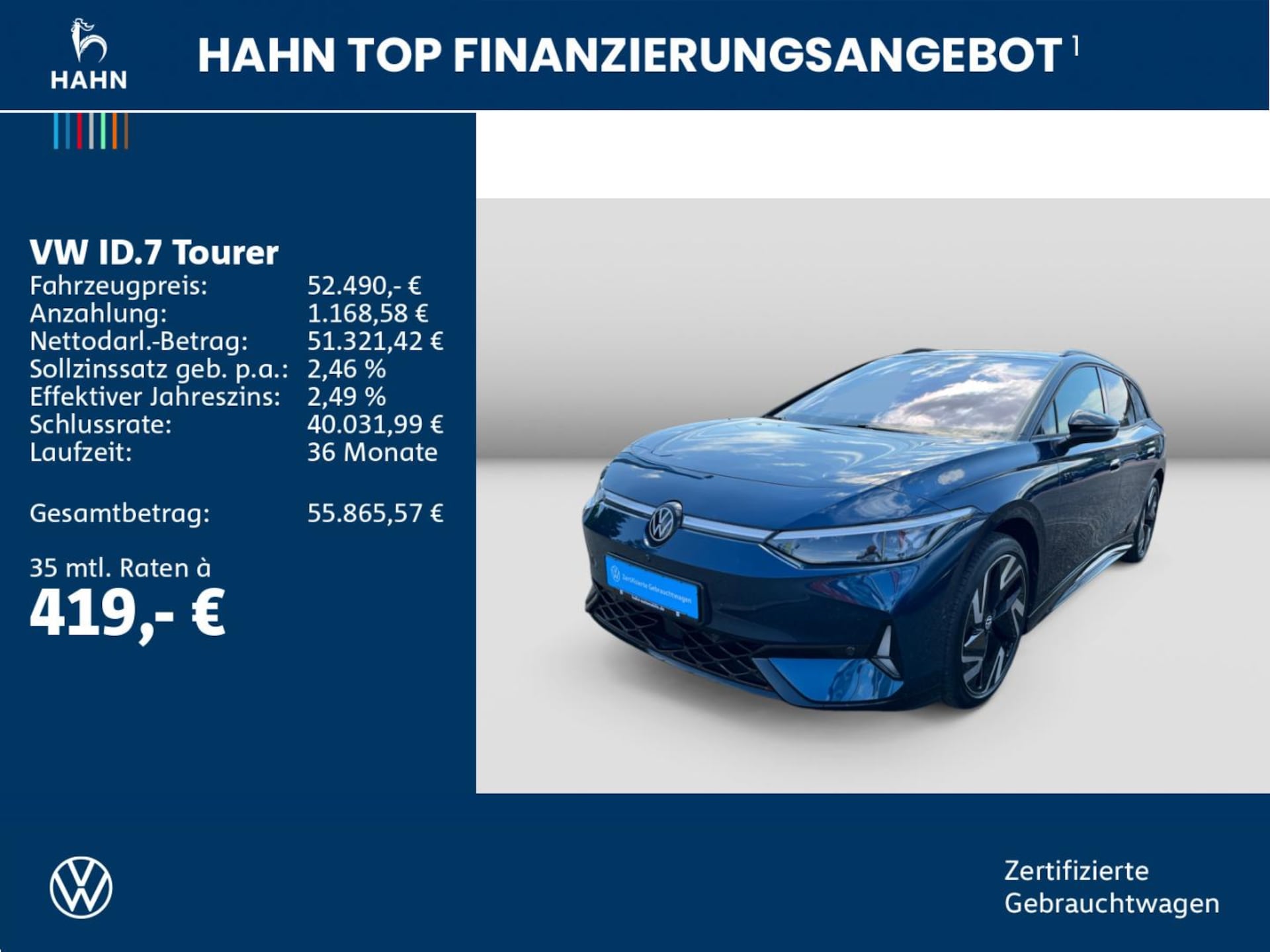 Volkswagen ID.7 Tourer GTX