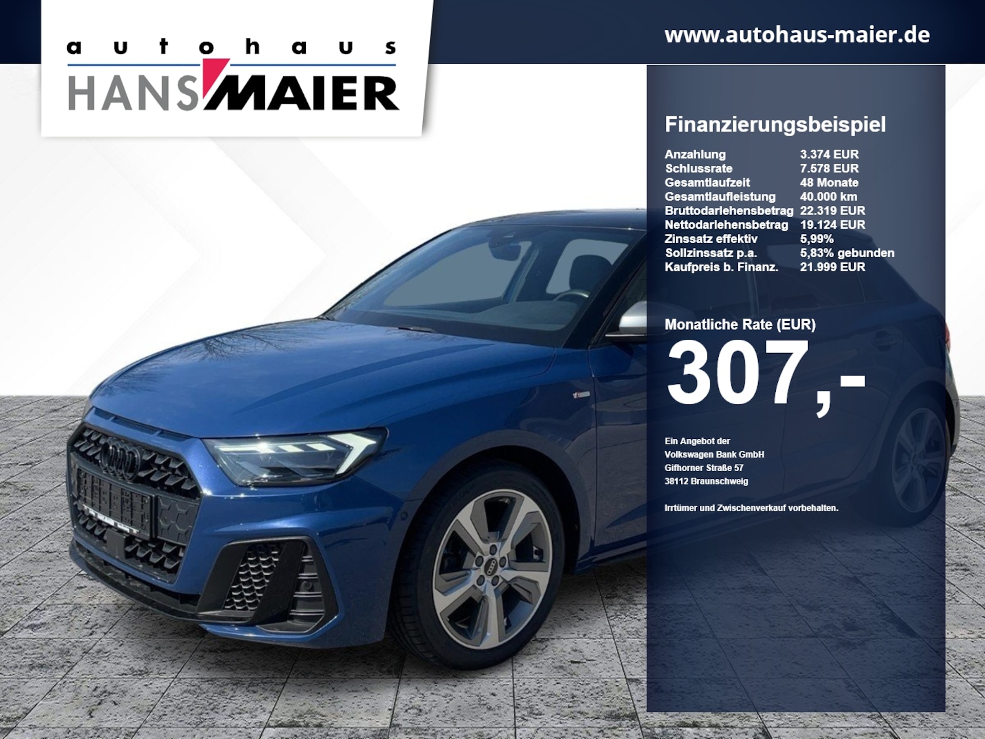 Audi A1 Sportback S line