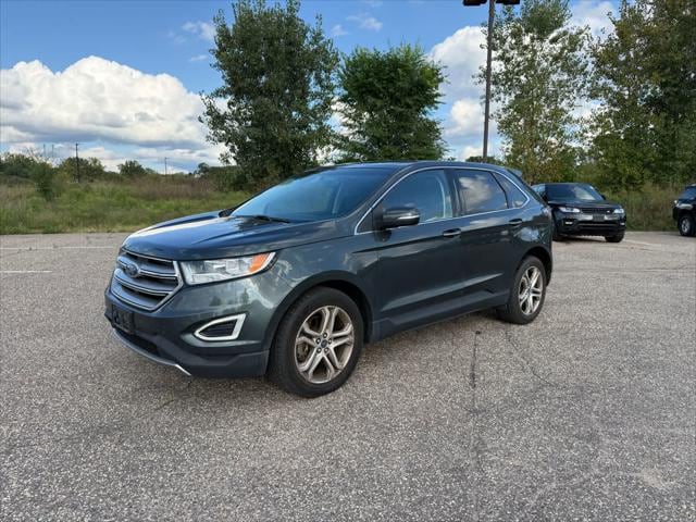 Used 2015 Ford Edge Titanium with VIN 2FMTK4K91FBB60675 for sale in Maplewood, Minnesota