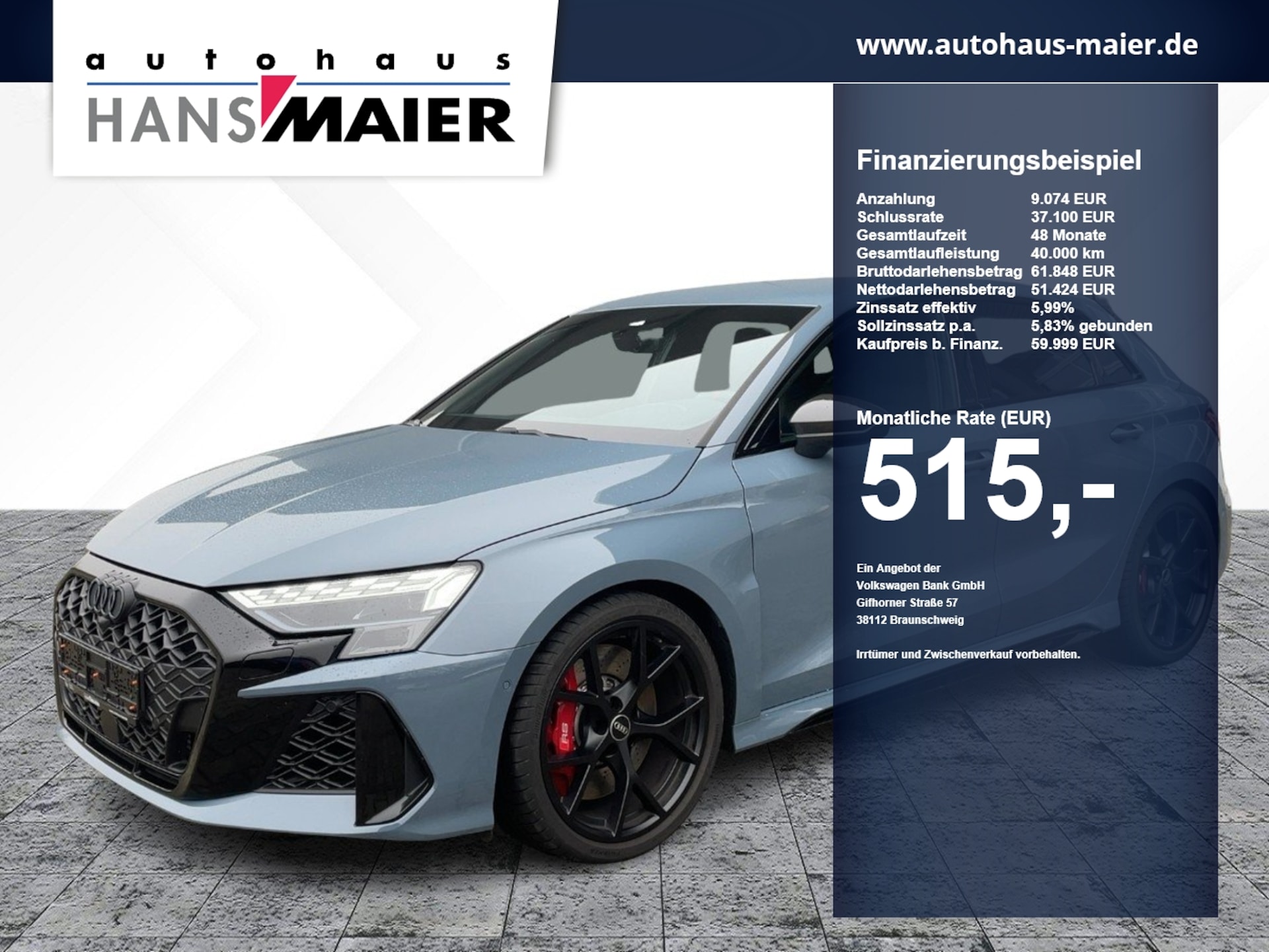 Audi RS 3 Sportback