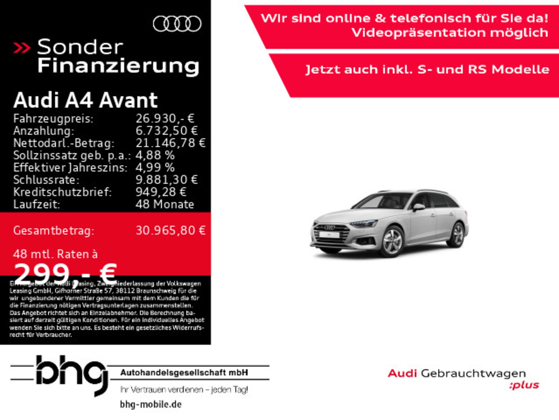 Audi A4 Avant Advanced