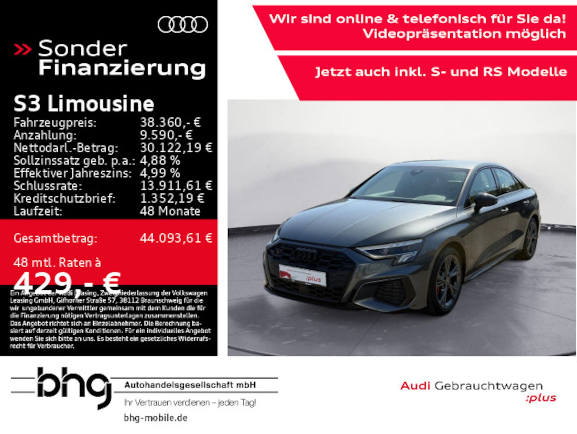 Audi S3 Limousine