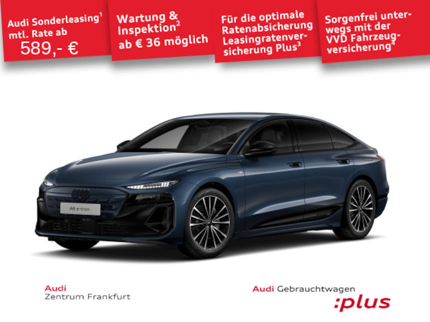 Bild über Audi A6 Sportback e-tron e-tron quattro - für weitere Informationen kontaktieren Sie den Audi Partner