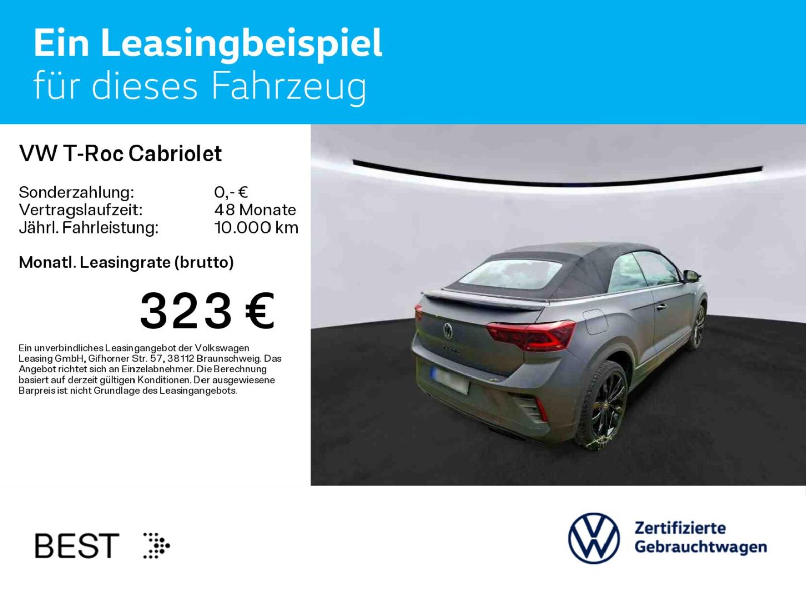 Volkswagen T-Roc Cabriolet – Bild 3