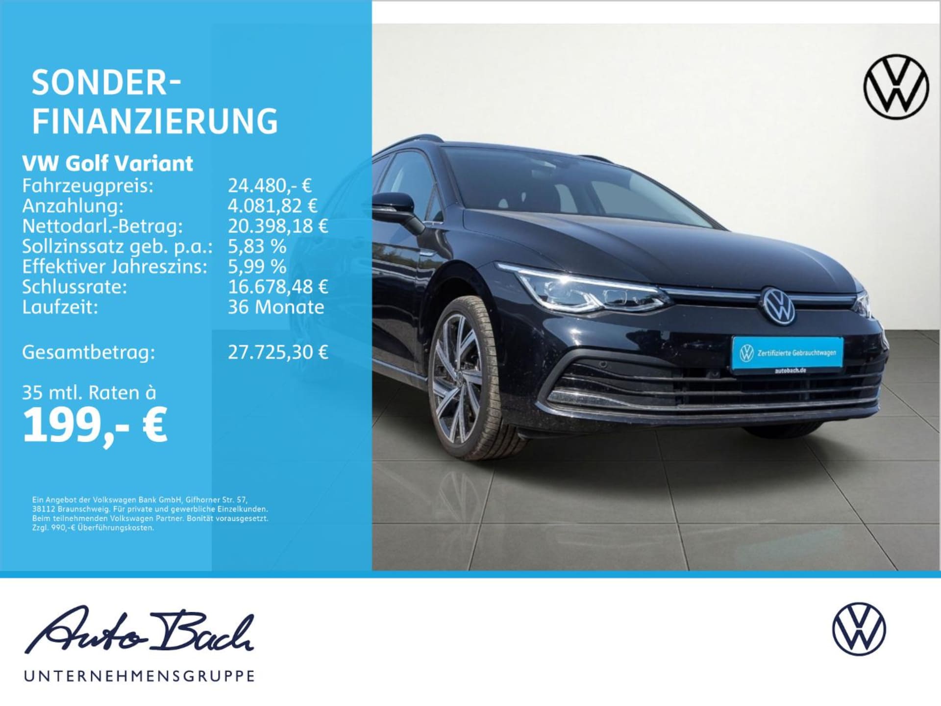 Volkswagen Golf Variant Style