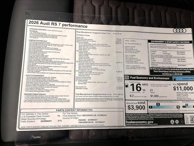 2026 Audi RS 7 Base - Photo 27