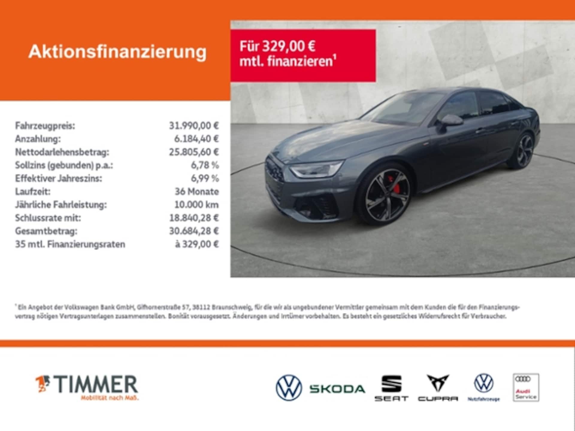 Audi A4 Limousine S line