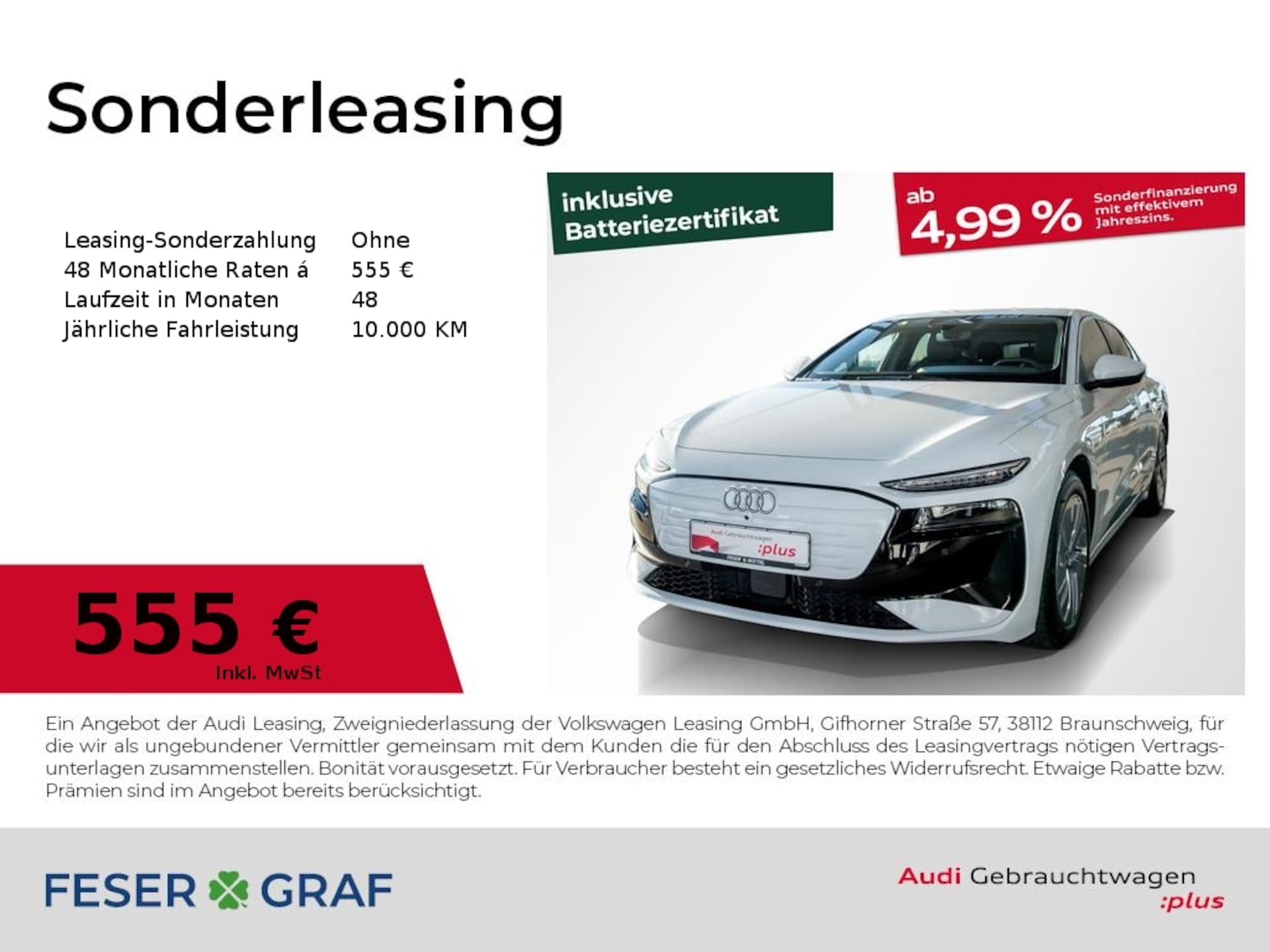 Audi A6 Sportback e-tron