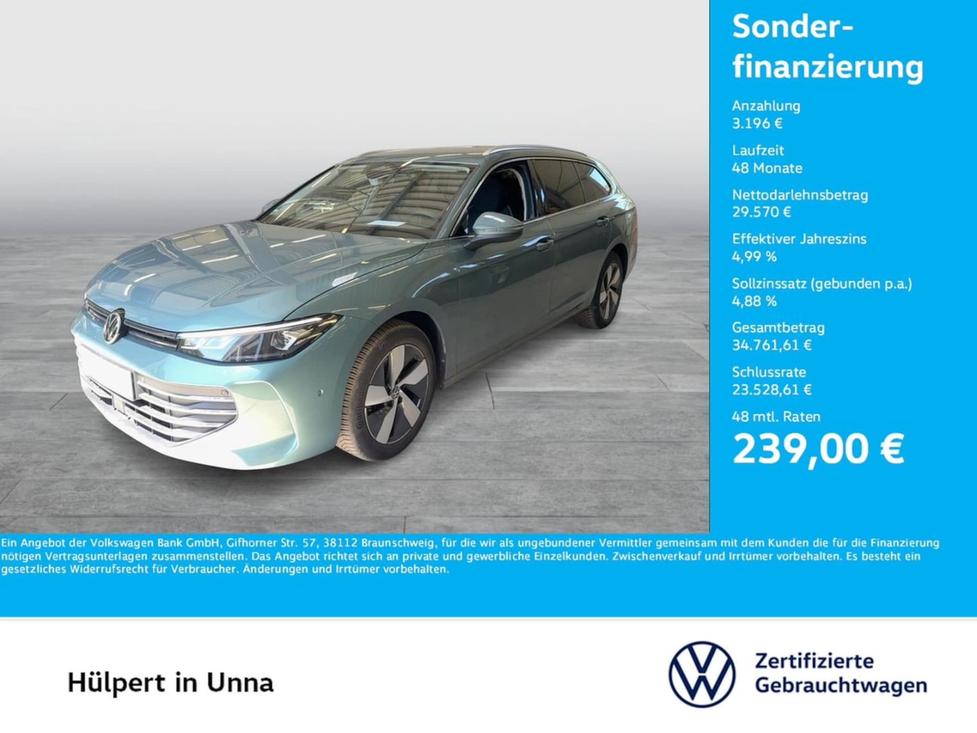 Volkswagen Passat Business