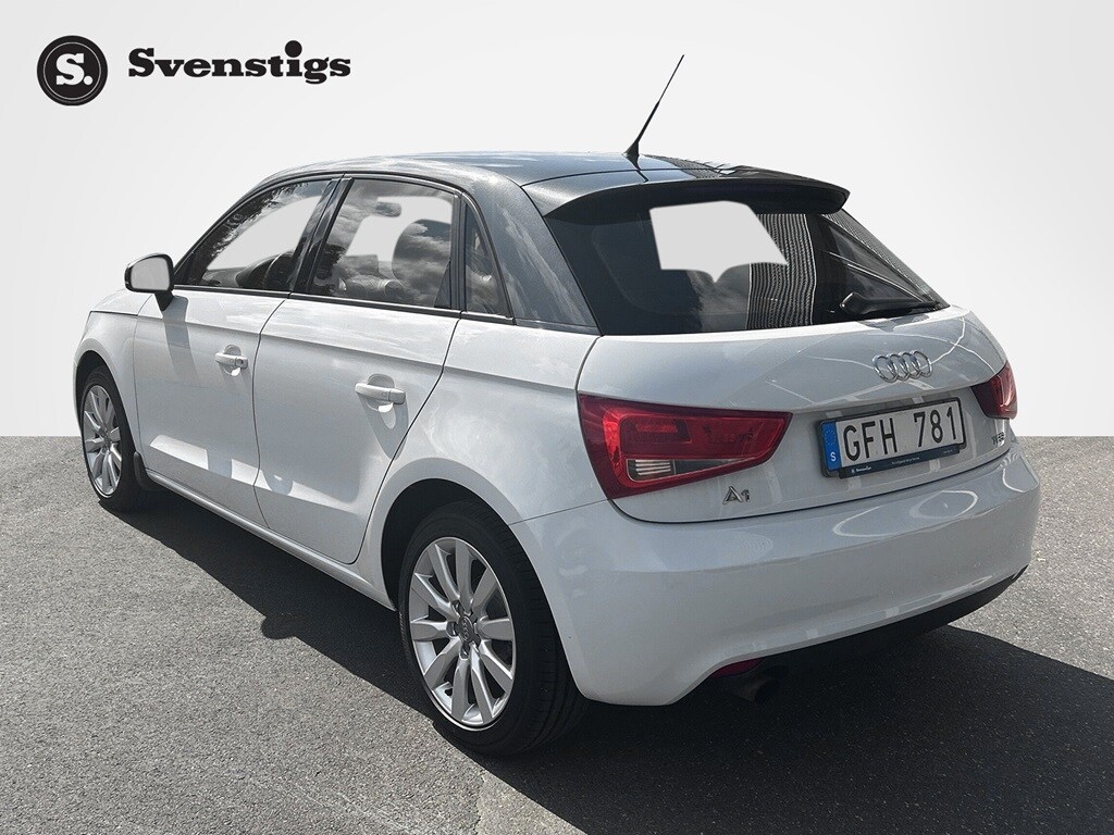 Image about Audi A1 Sportback A1 1.2 TFSI 63(86) kW(hk) 5-växlad