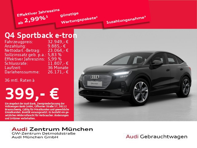 Audi Q4 Sportback e-tron