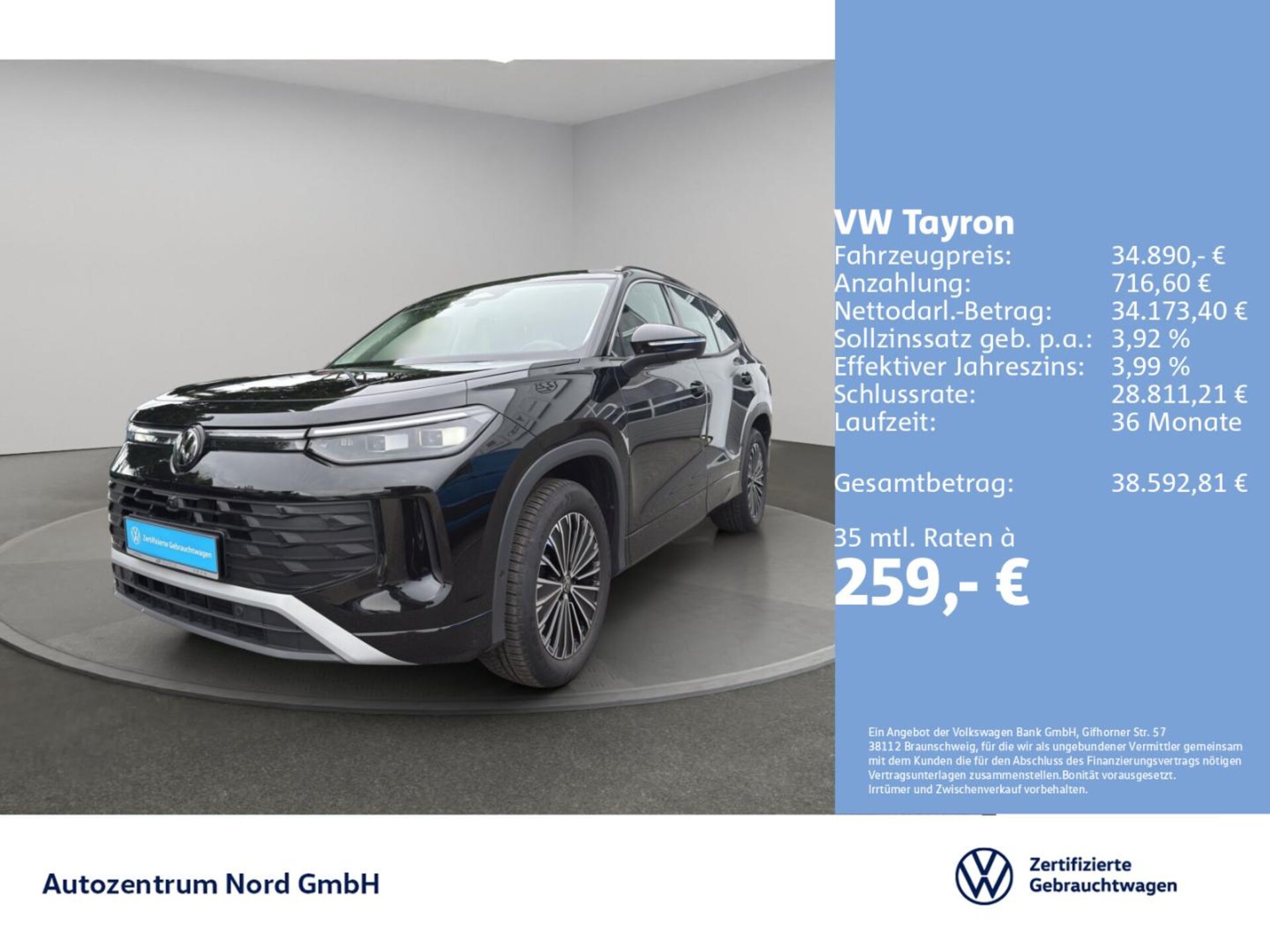 Volkswagen Tayron Life