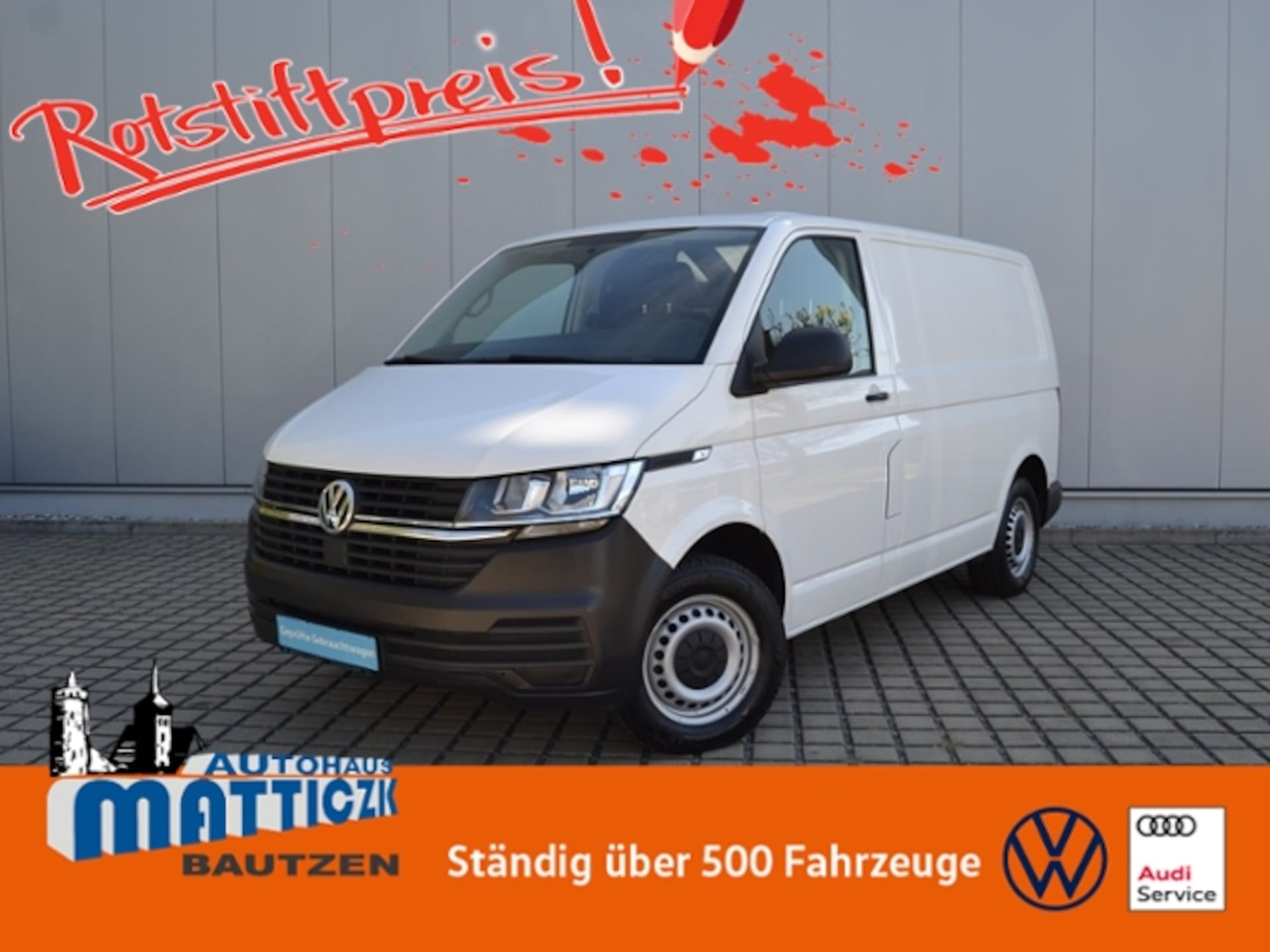 Volkswagen T6.1 Transporter Kasten kurzer Radstand