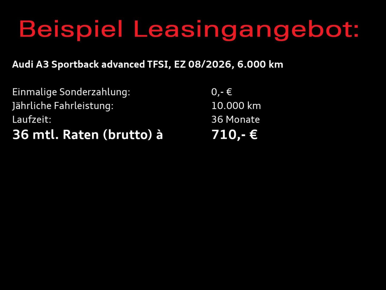 Audi A3 Sportback – Bild 7