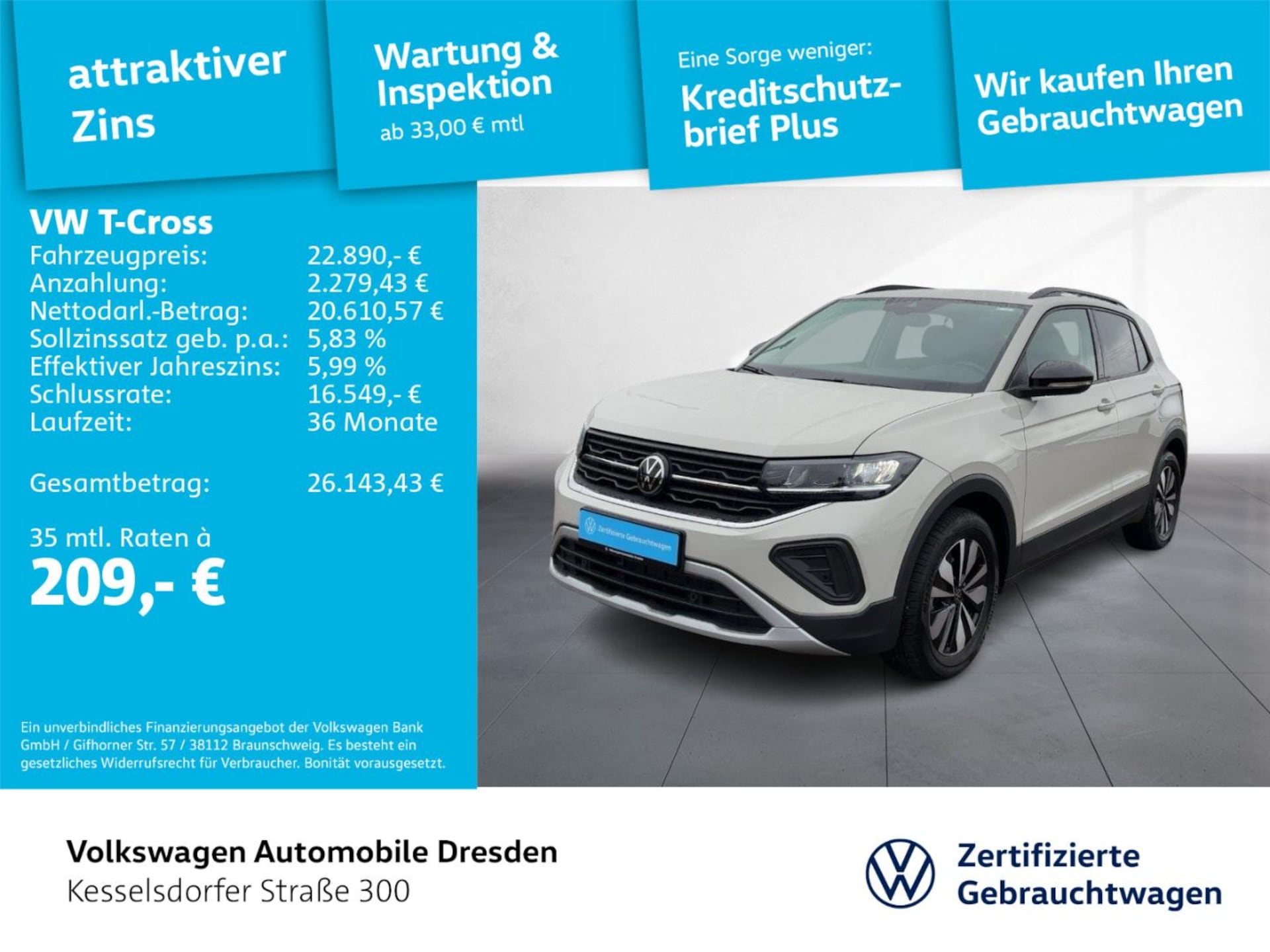 Volkswagen T-Cross Life