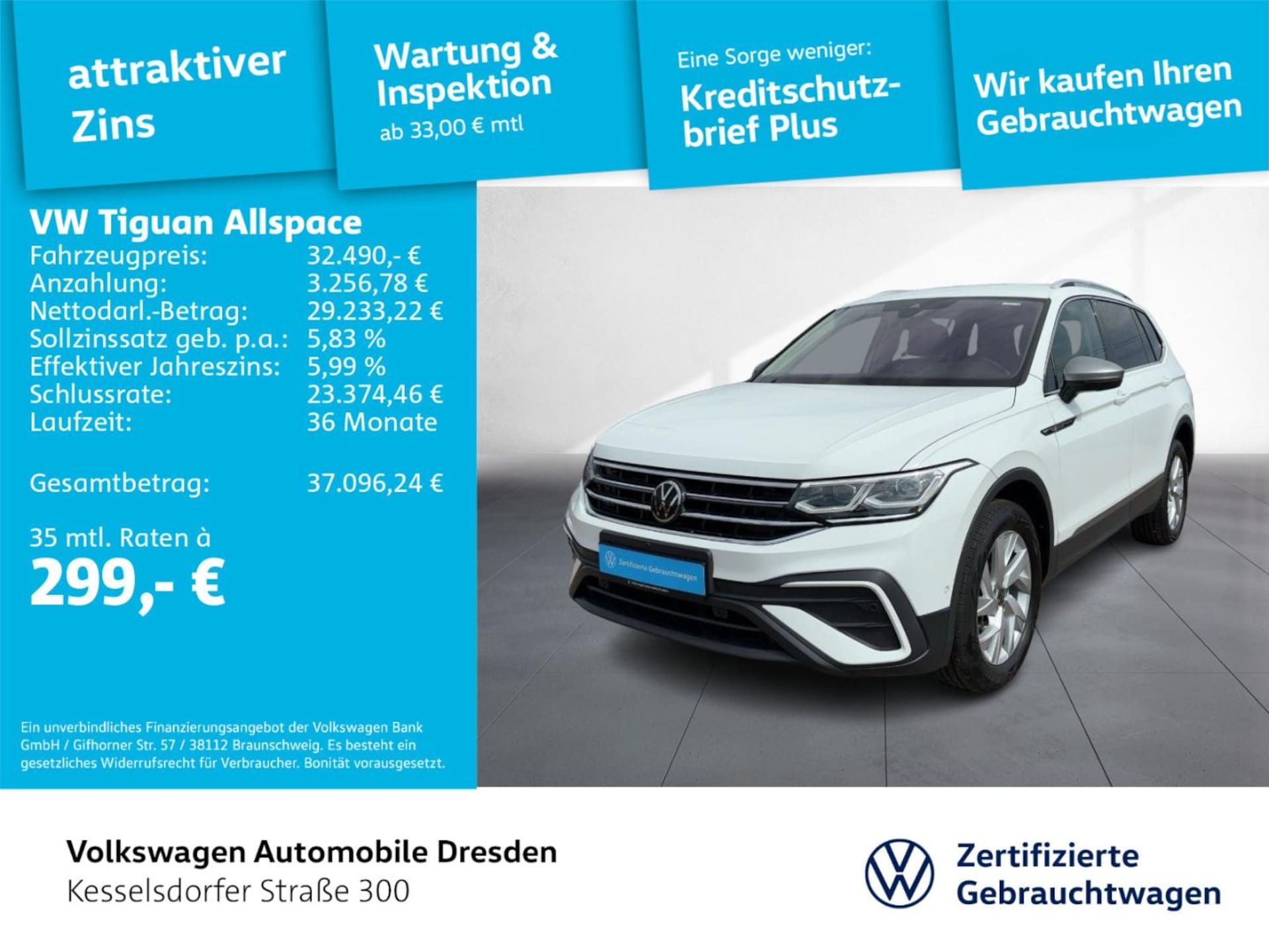 Volkswagen Tiguan Allspace Life