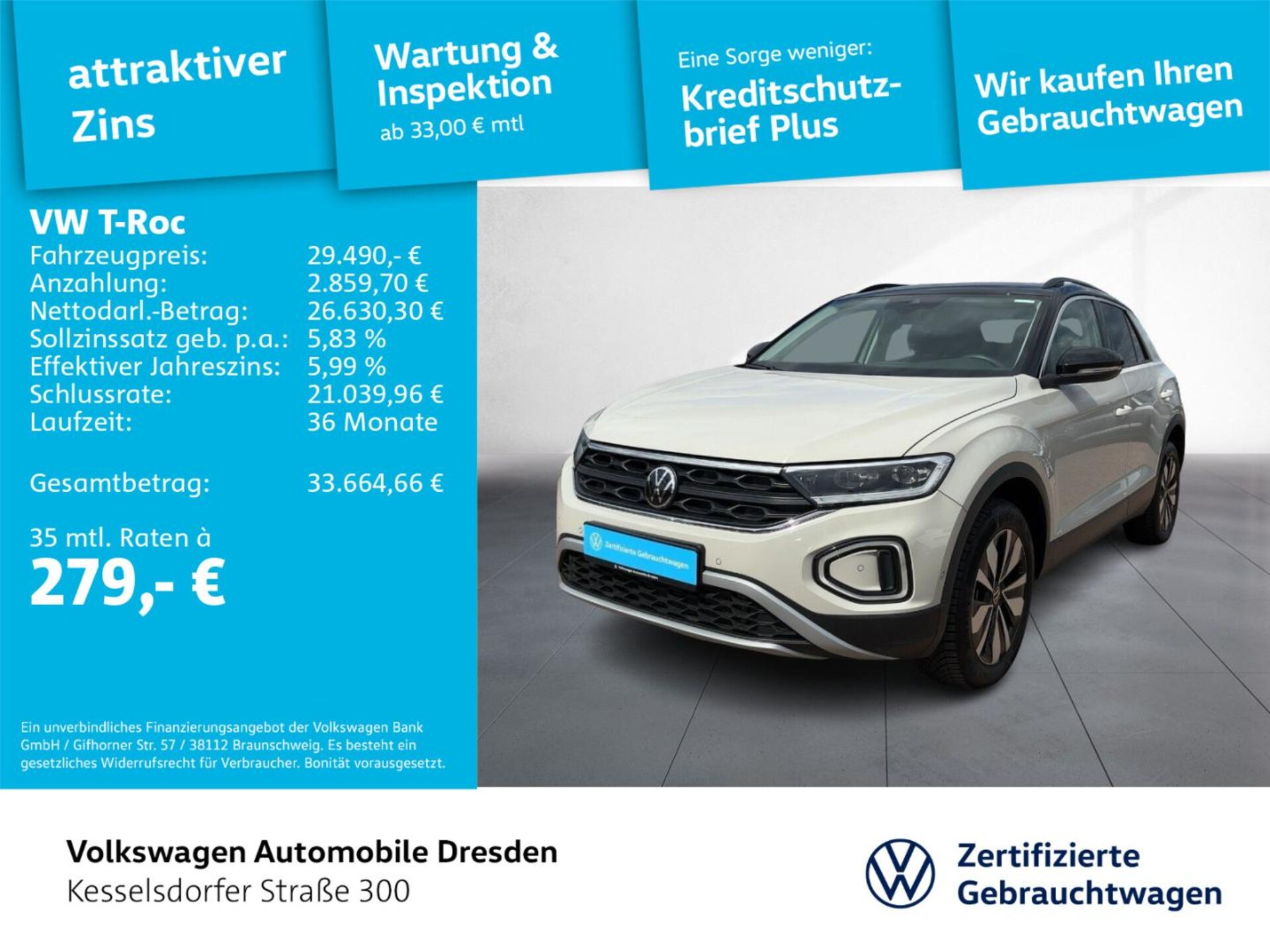 Volkswagen T-Roc Life