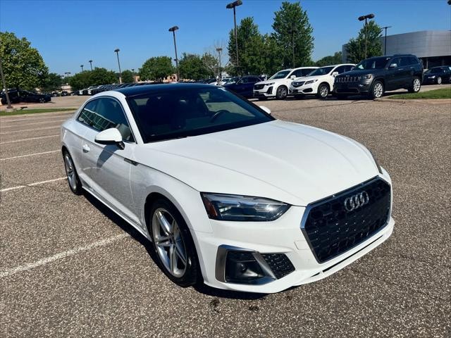 Used 2022 Audi A5 Coupe Premium with VIN WAUSAAF53NA031241 for sale in Saint Paul, Minnesota