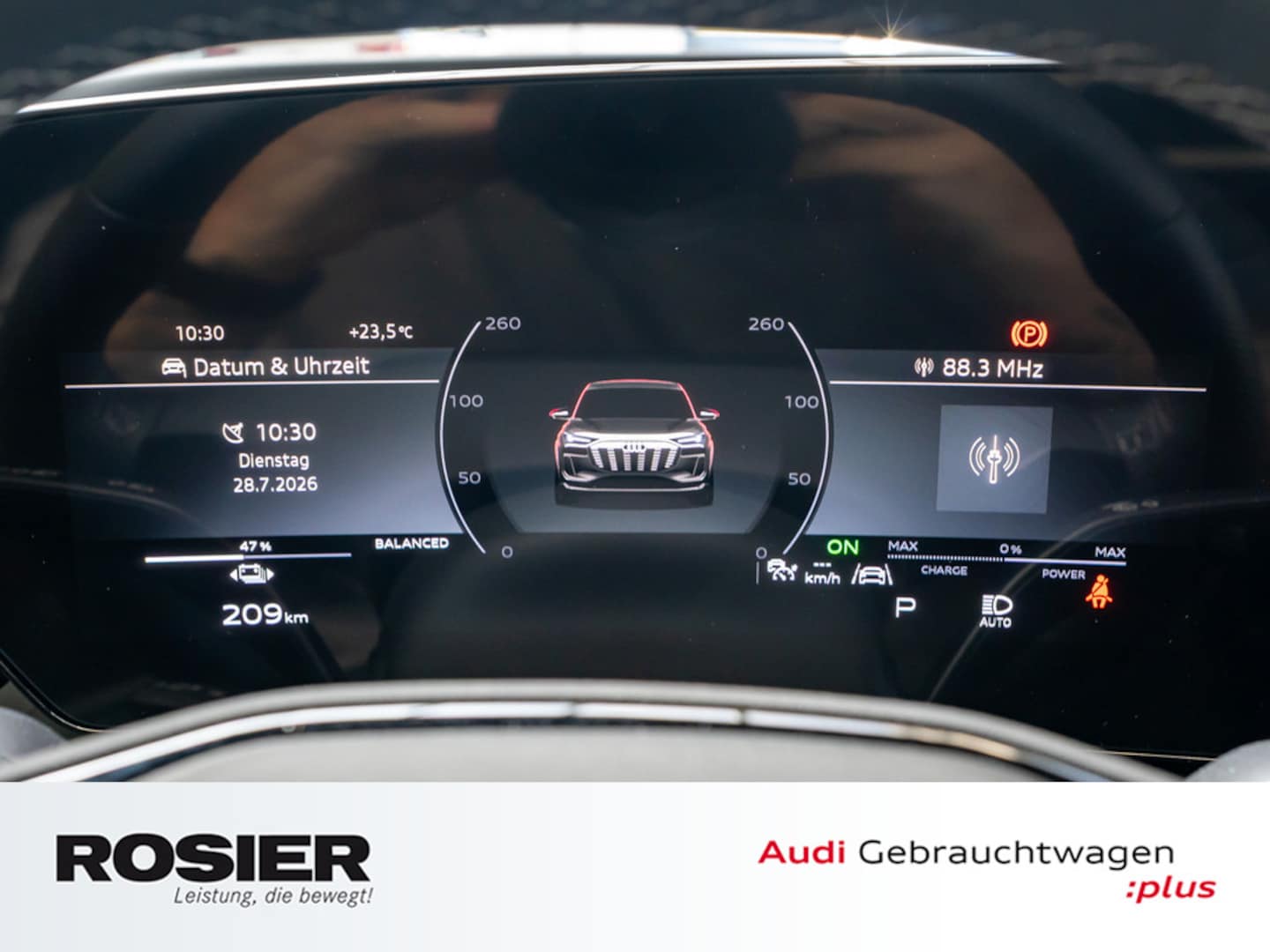 Bild über Audi Q6 Sportback e-tron e-tron performance - für weitere Informationen kontaktieren Sie den Audi Partner