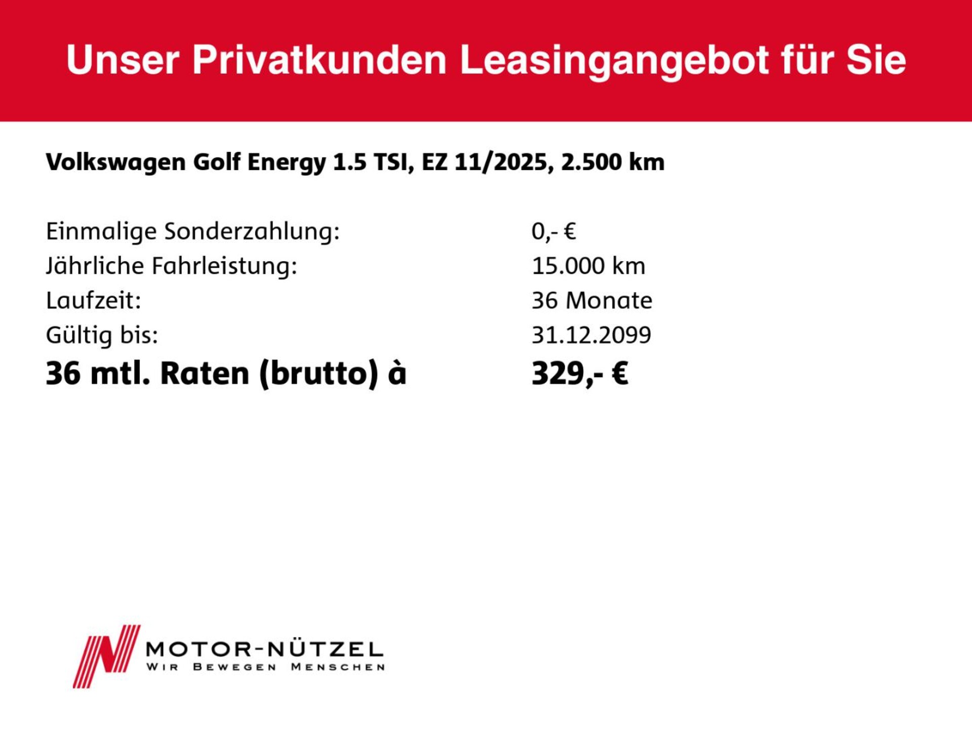 Volkswagen Golf ENERGY