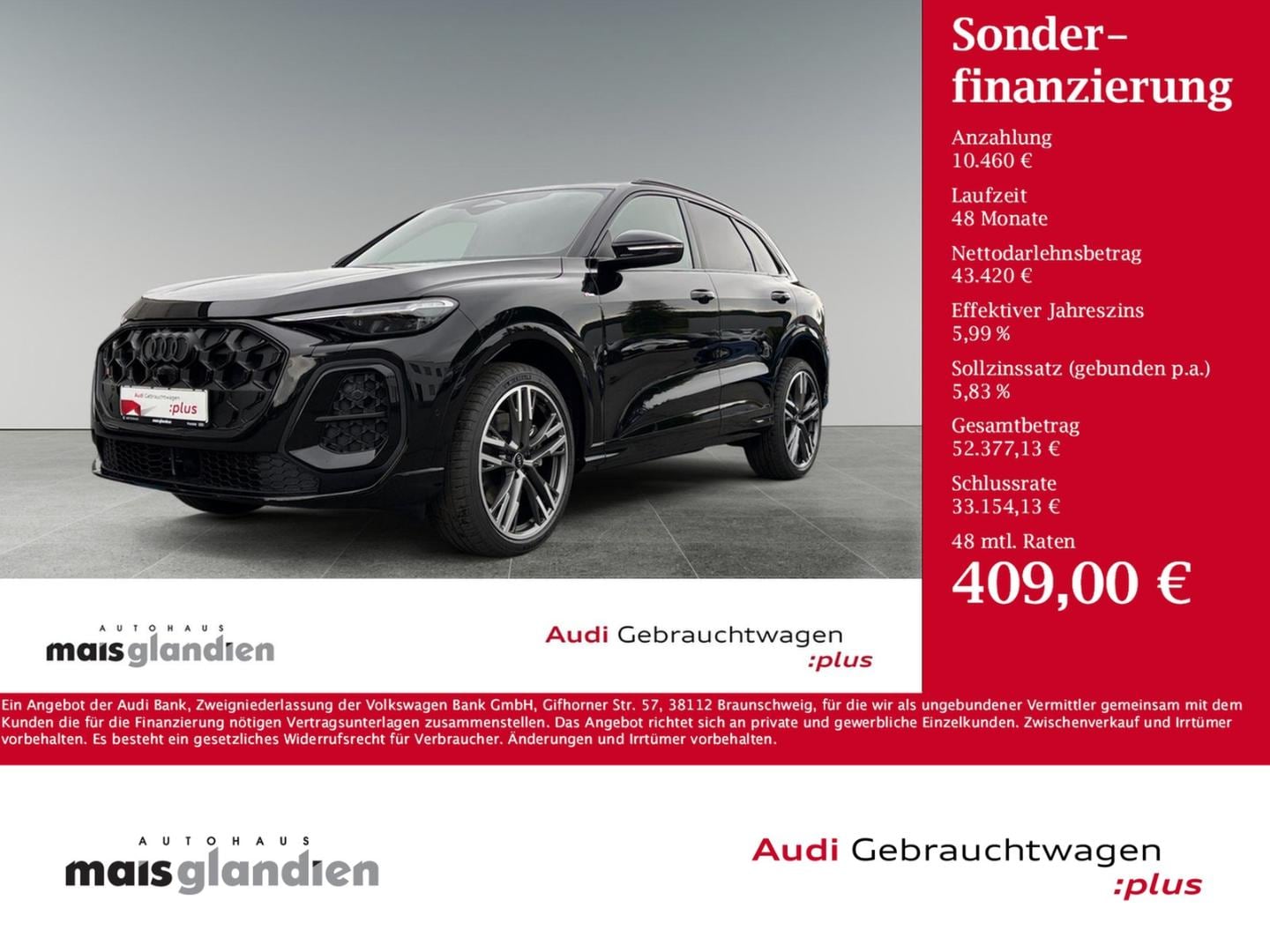 Bild über Audi Q5 SUV TDI quattro 150 kW S tronic - für weitere Informationen kontaktieren Sie den Audi Partner